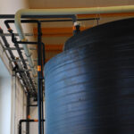 Thermoplastic buffer tank by Neutra