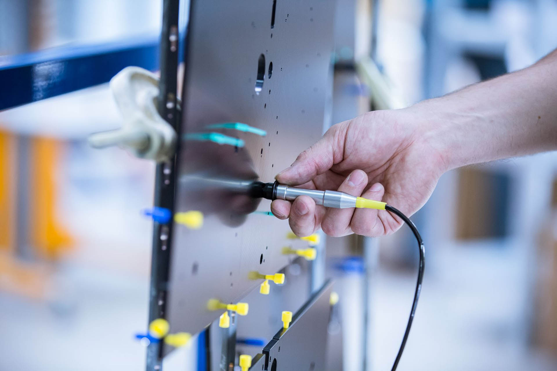 Measurement on a prototype of an anodizing system